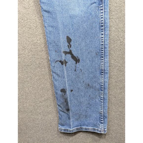 Wrangler Cowboy Cut Jeans Mens 38x34 Original Fit Active Flex Destroyed 13MAFGK - Picture 4 of 14